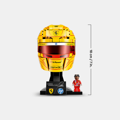 Scuderia Ferrari HP Lewis Hamilton Helmet Premium Build Kit