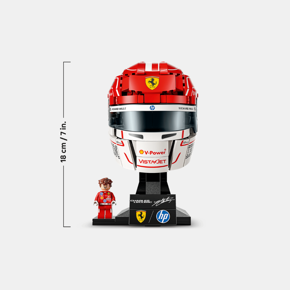 Scuderia Ferrari Charles Leclerc Helmet Premium Build Kit