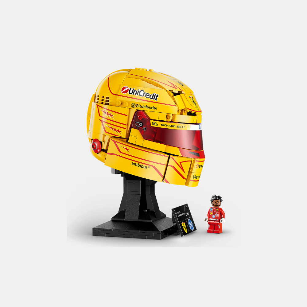 Scuderia Ferrari HP Lewis Hamilton Helmet Premium Build Kit