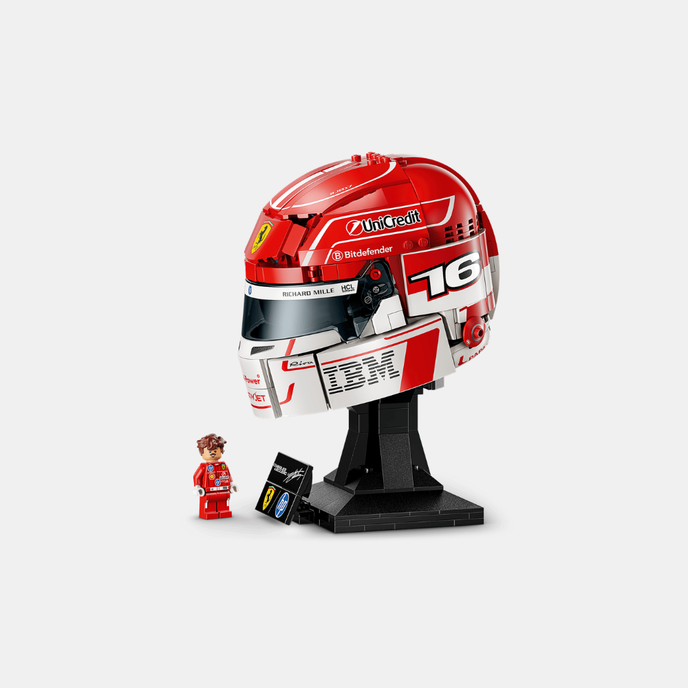 Scuderia Ferrari Charles Leclerc Helmet Premium Build Kit