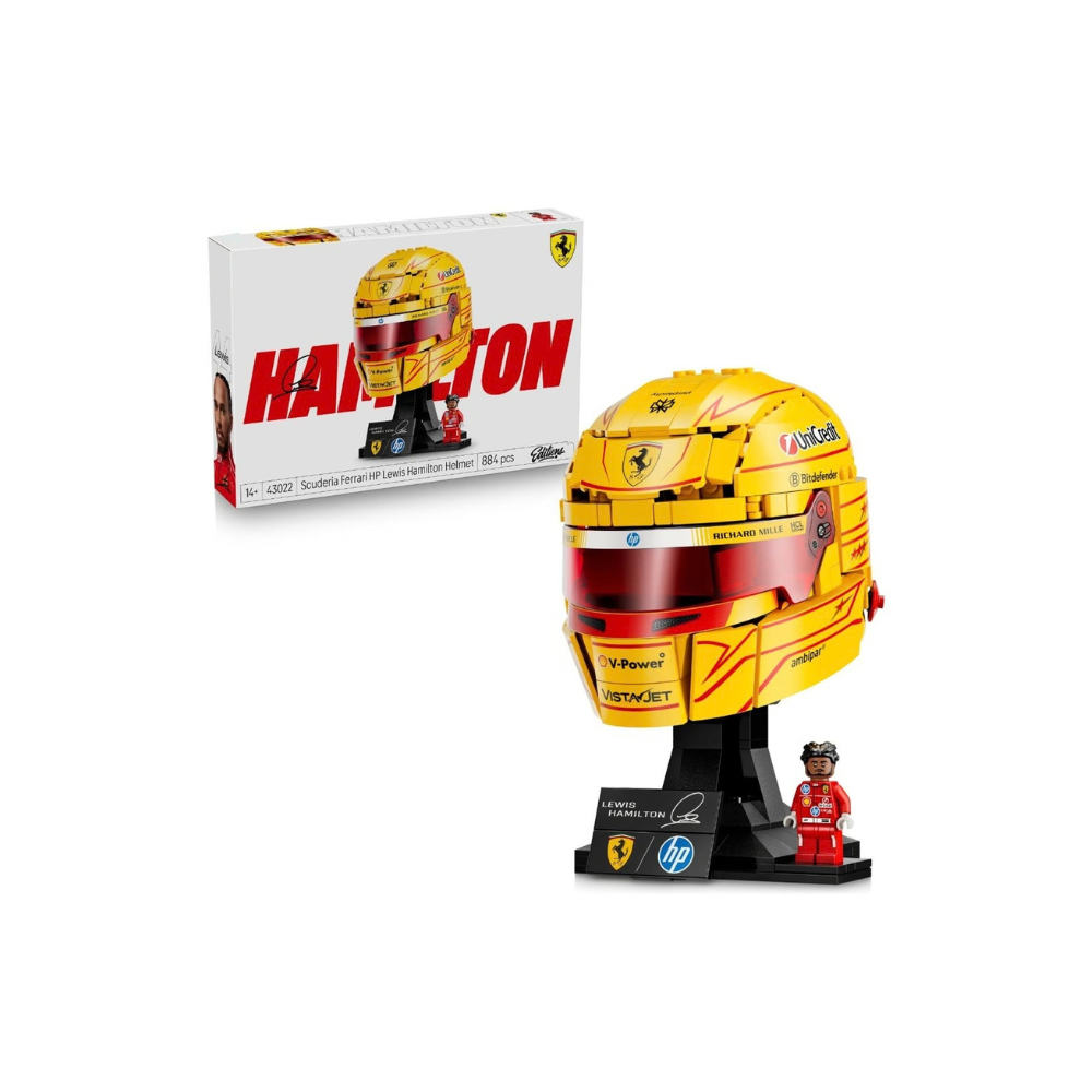 Scuderia Ferrari HP Lewis Hamilton Helmet Premium Build Kit