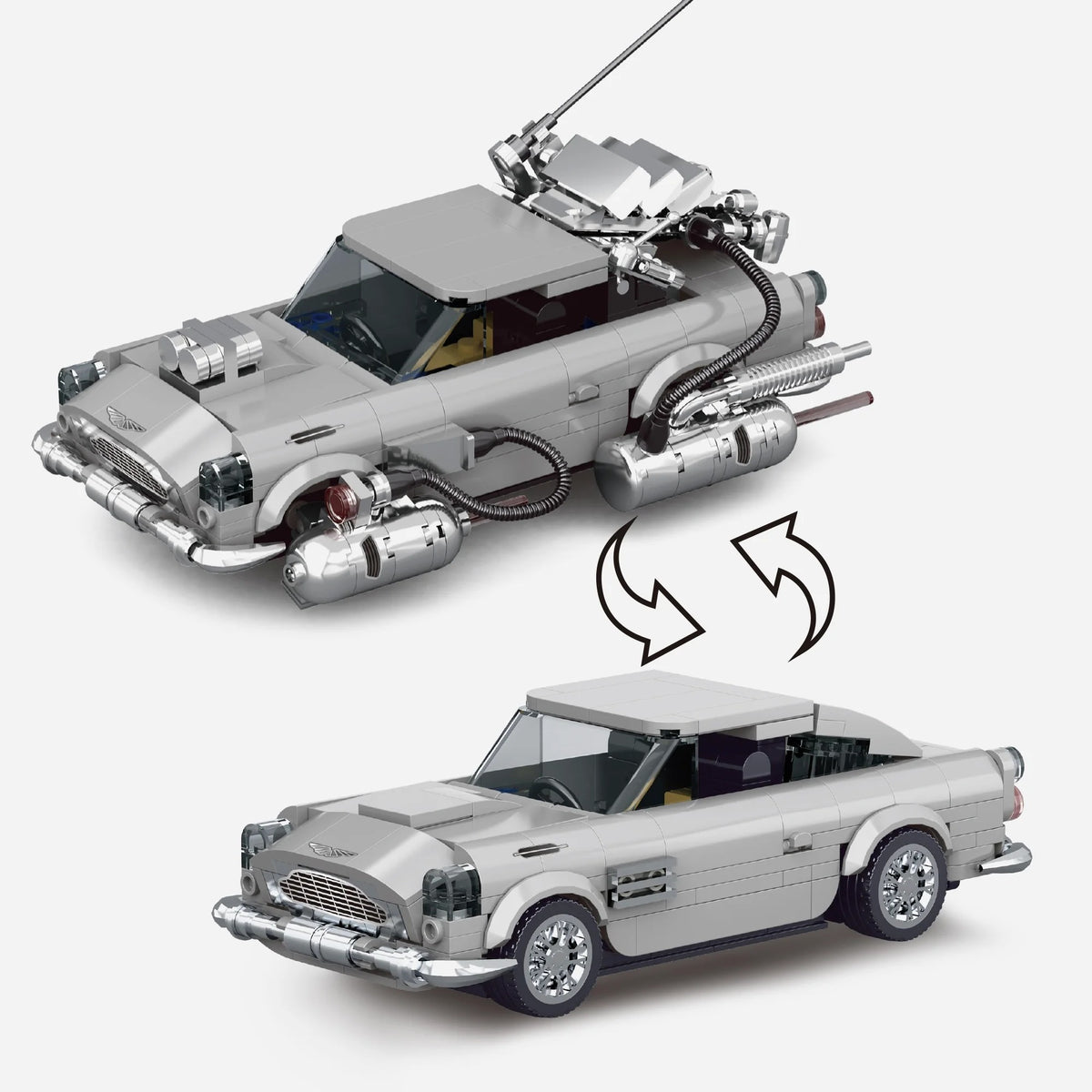 Powerblock Silver Stream Soarer Build Kit (514 Pieces)